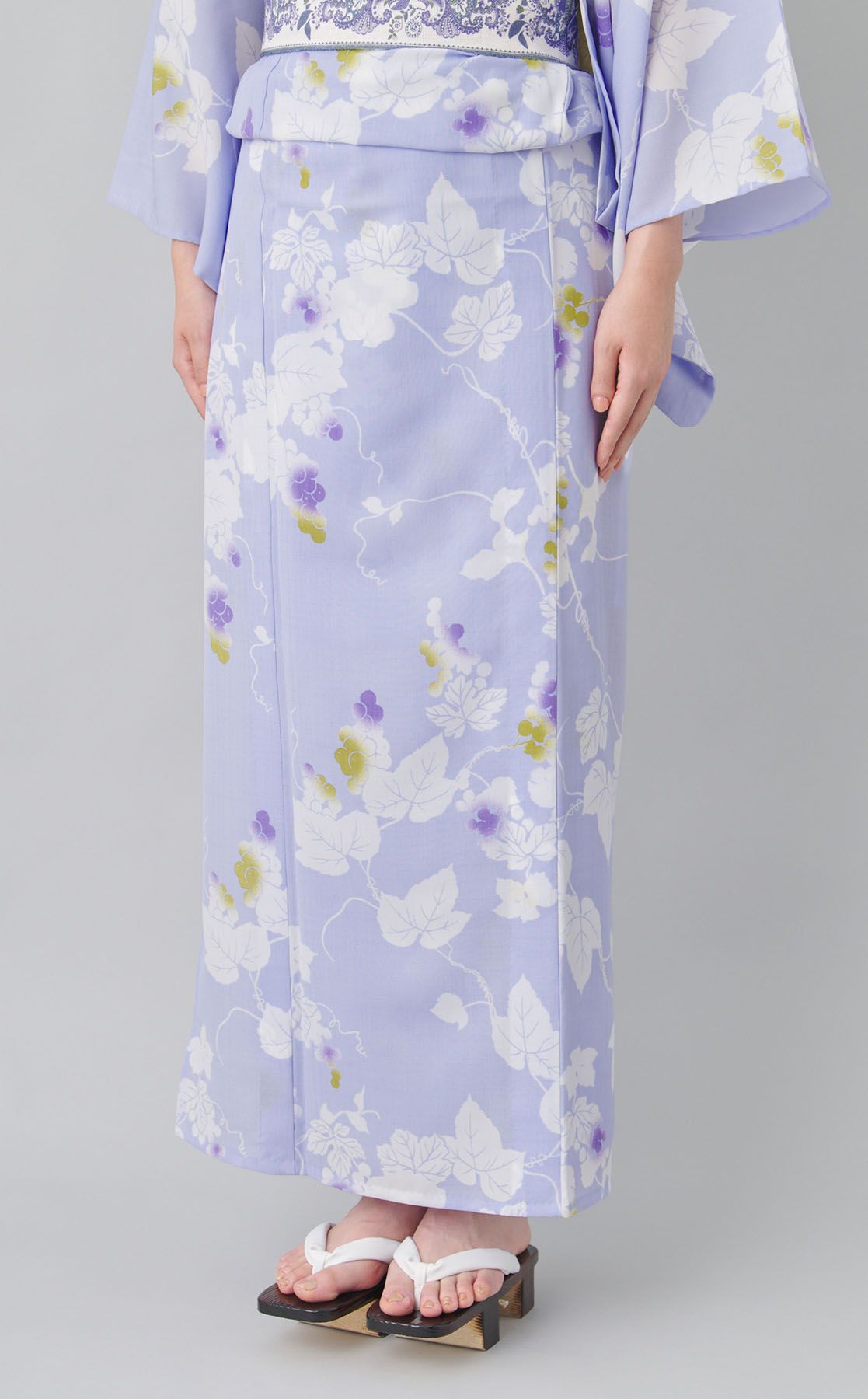 三松｜浴衣葡萄柄