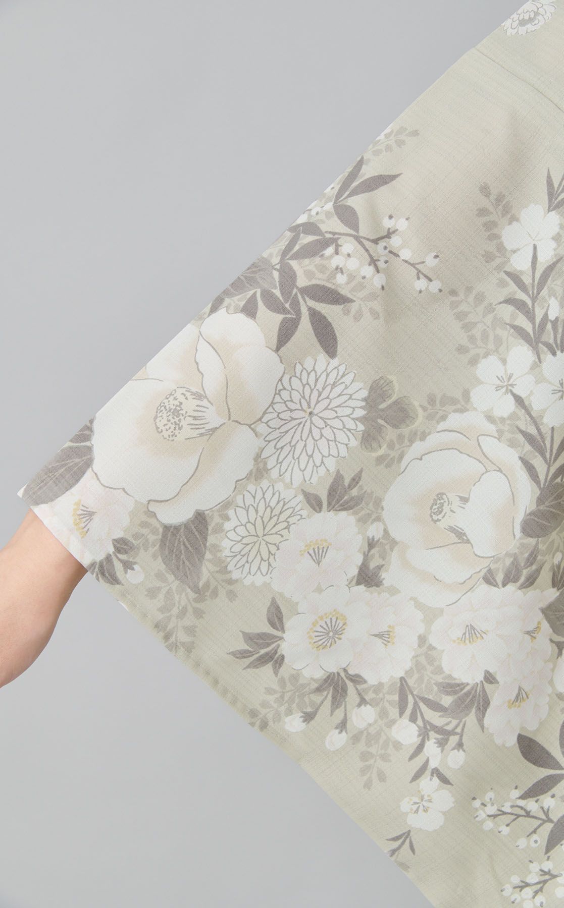 ふりふ（furifu)｜浴衣椿うさぎレース