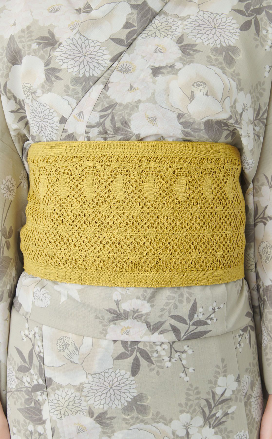 ふりふ（furifu)｜浴衣椿うさぎレース