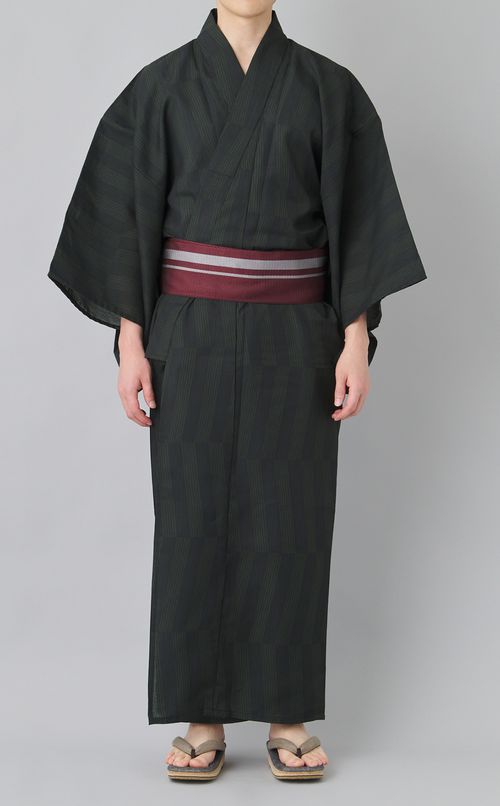 メンズ浴衣 杉綾