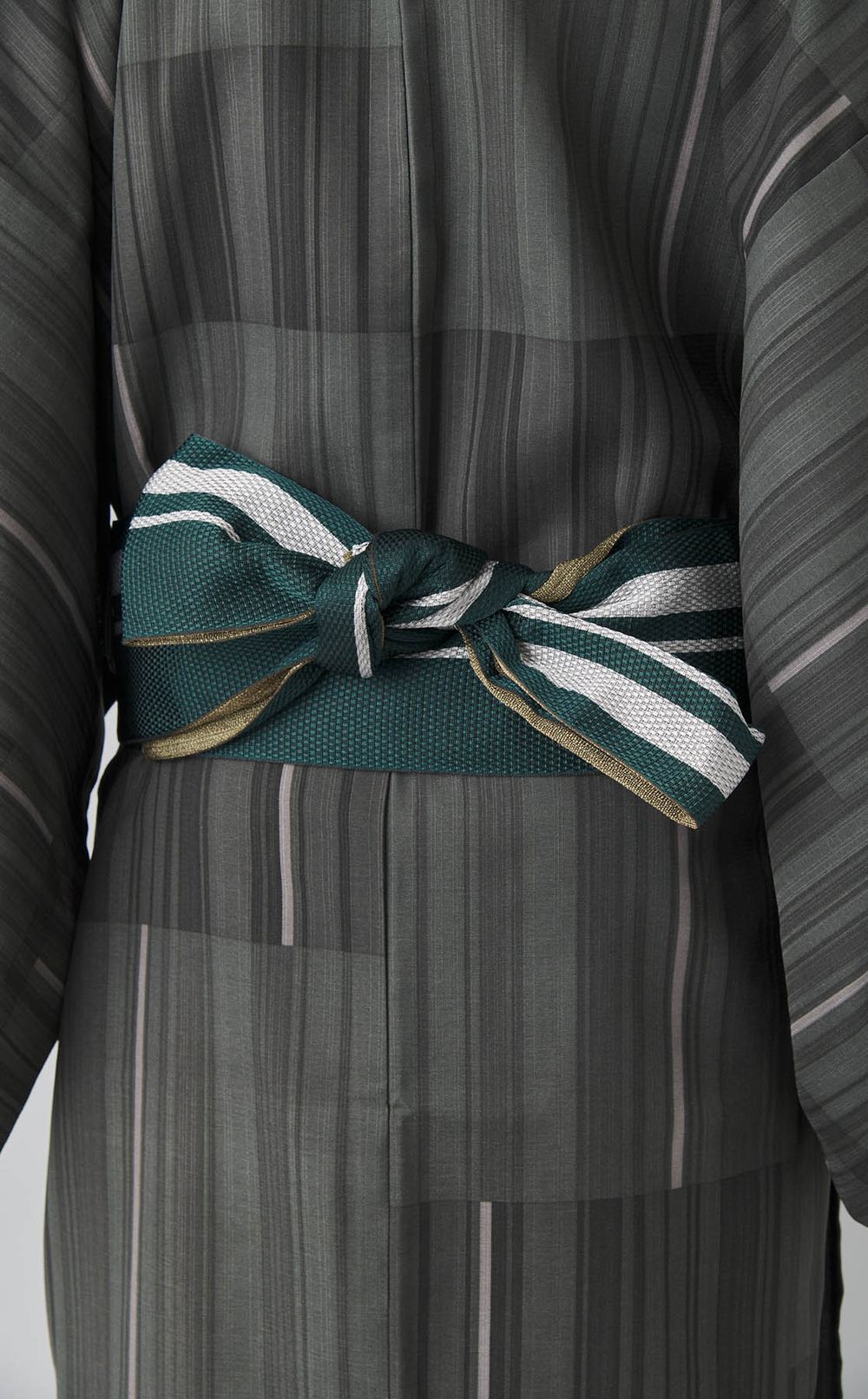 メンズ浴衣 変わり格子