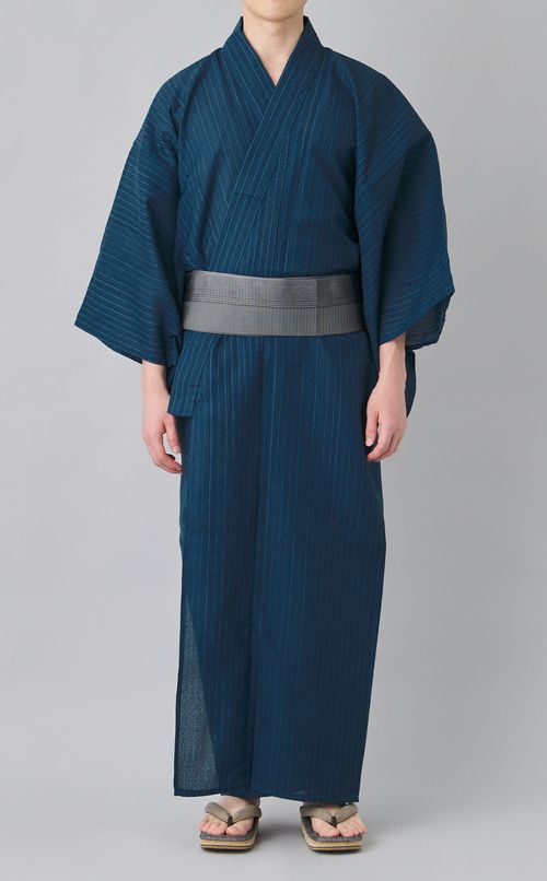 メンズ浴衣 縞