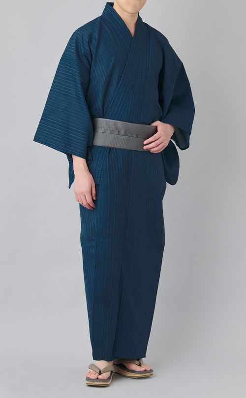 メンズ浴衣 縞