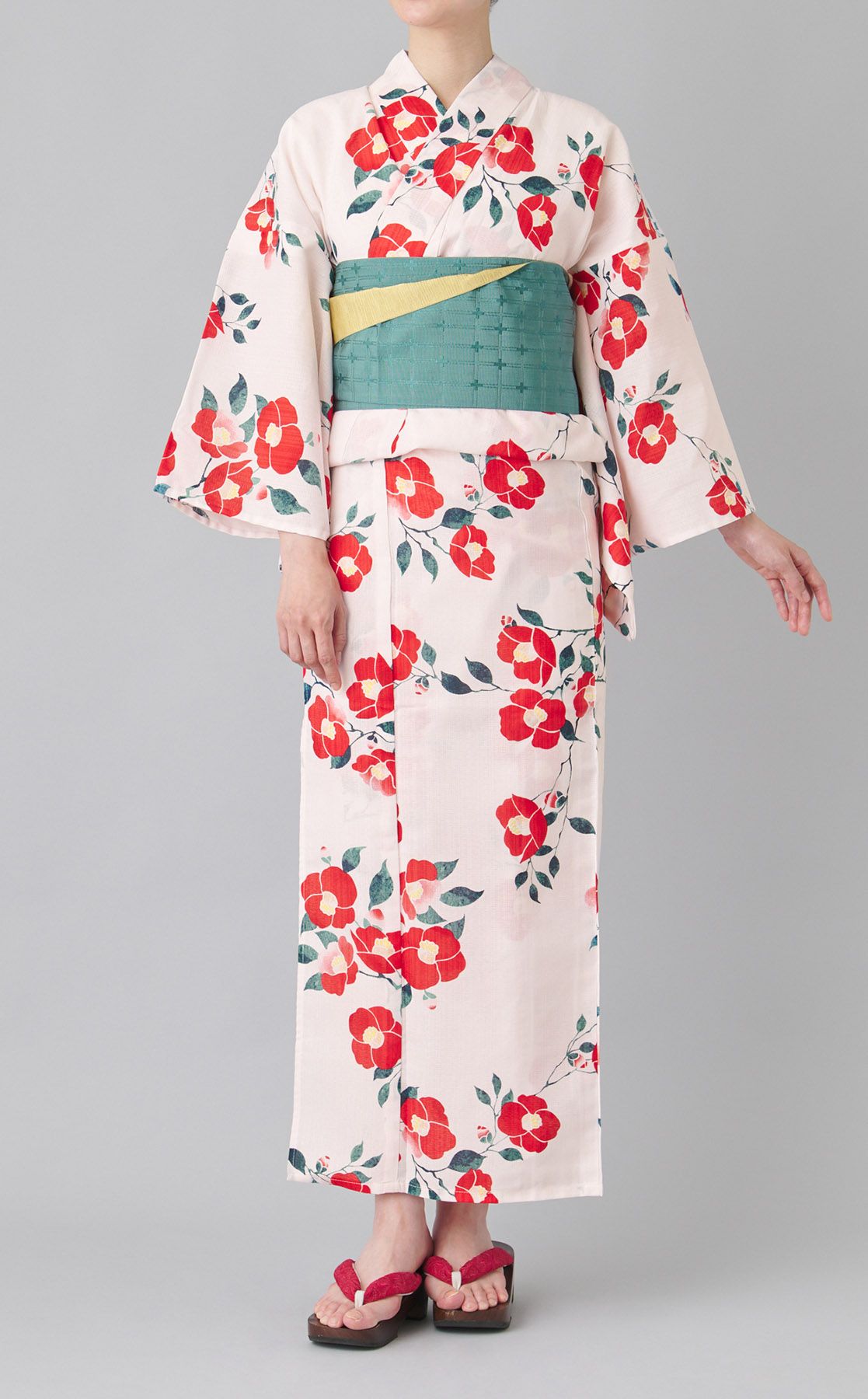 ね*し様 破格！三松　浴衣or単衣　　8月末まで掲載 三松｜浴衣紫陽花柄