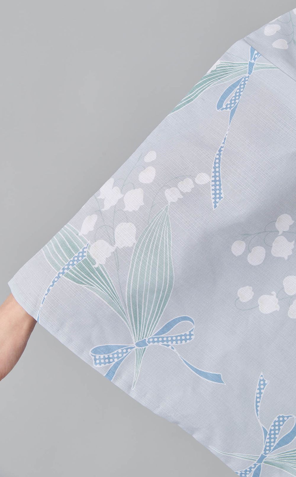 浴衣すずらんストライプ