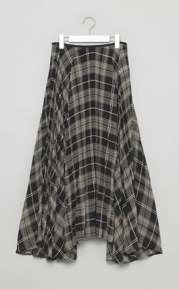 サーキュラープリーツスカート