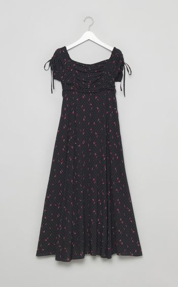 チェリープリントワンピース