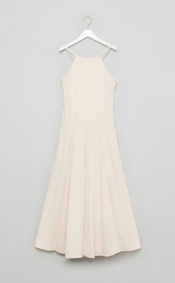 ノースリーブフレアワンピース