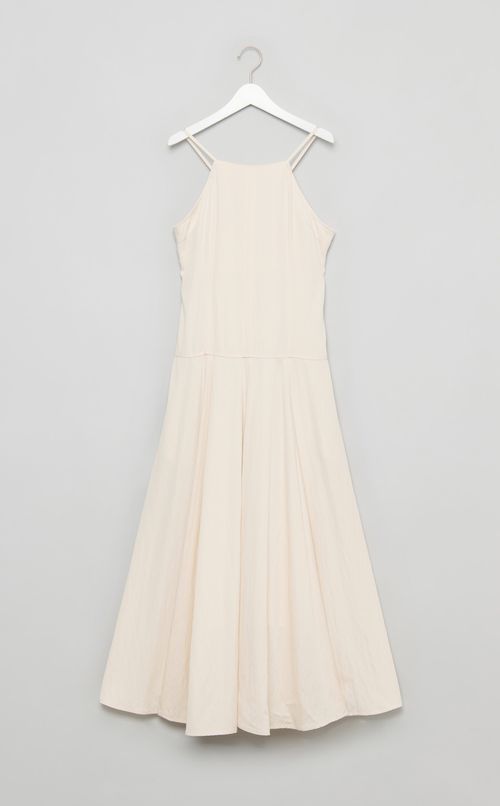 ノースリーブフレアワンピース