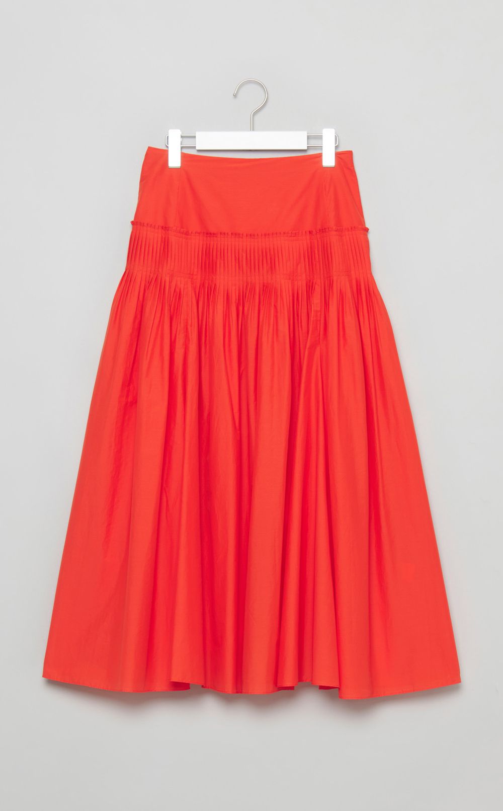 アコーディオンヨークスカート