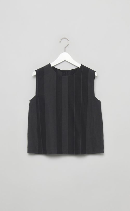 リネンキュプラノースリーブトップス