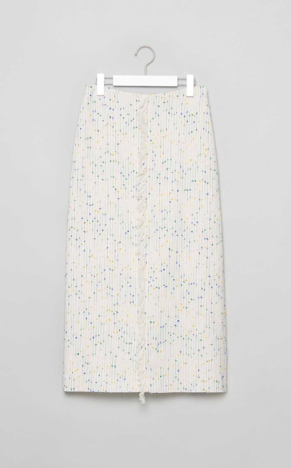 ミックスヤーンIラインスカート