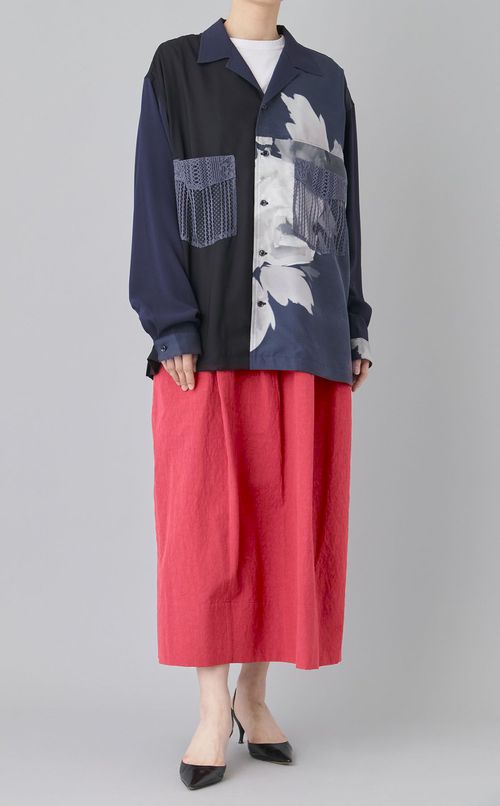 スクエアネックワンピース