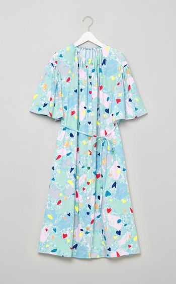 ストーンプリントワンピース