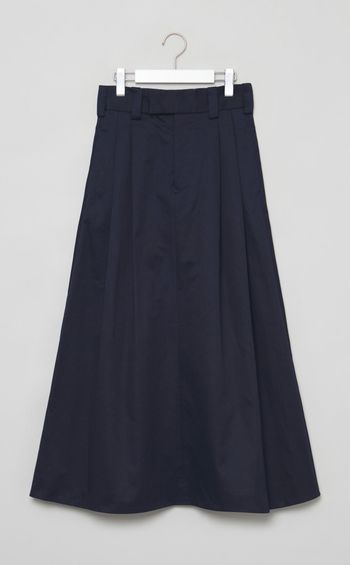 コットンミディスカート