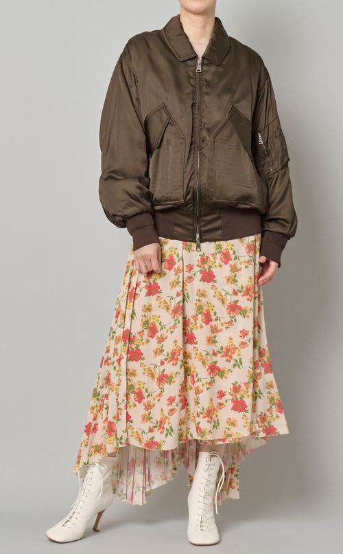 オーバーサイズ中綿MA-1ブルゾン