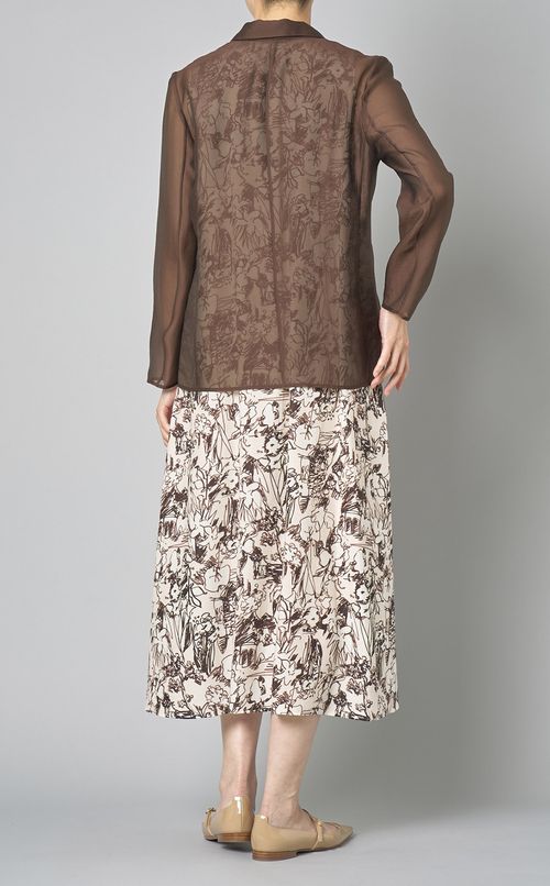 シースルーダブルジャケット