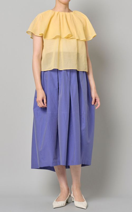 コットンフレアスカート