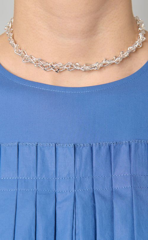 ブレイドチェーンネックレス