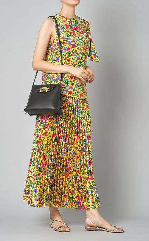 IDソフトレザーショルダーバッグ