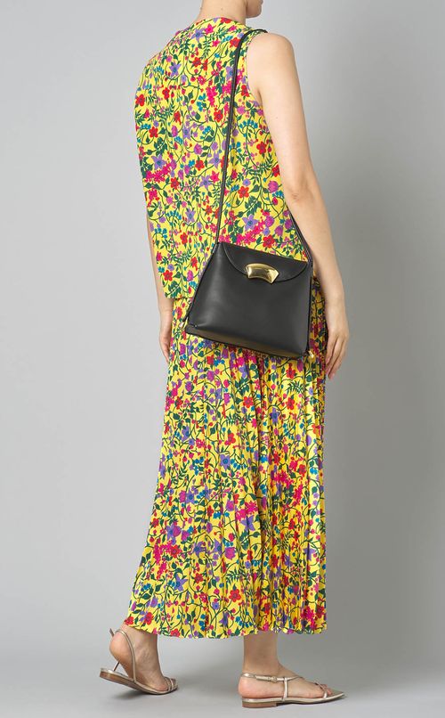 IDソフトレザーショルダーバッグ