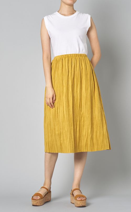 ランダムプリーツスカート