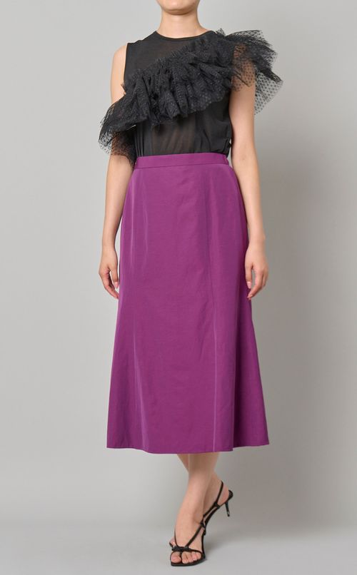 トリアセミディフレアスカート