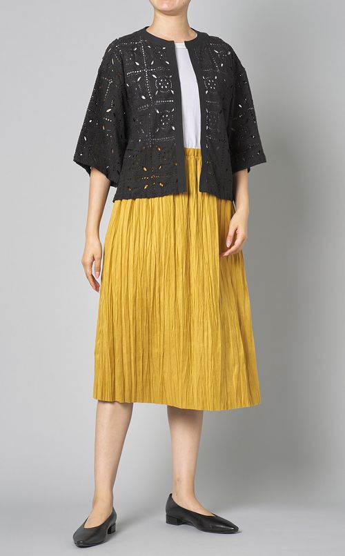 ランダムプリーツスカート