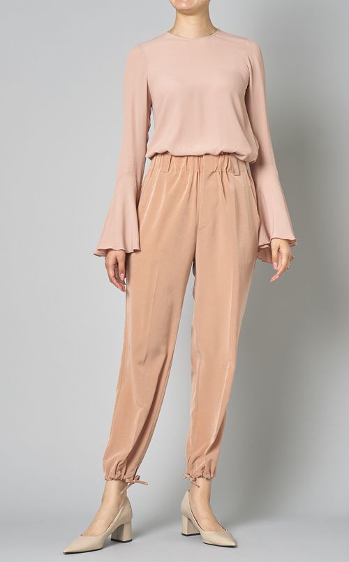 ドロストヘムパンツ