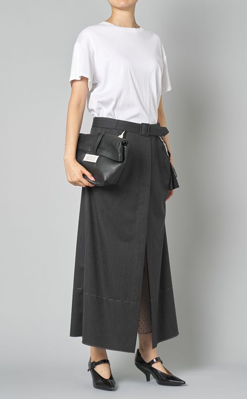 ソフトレザークラッチバッグ