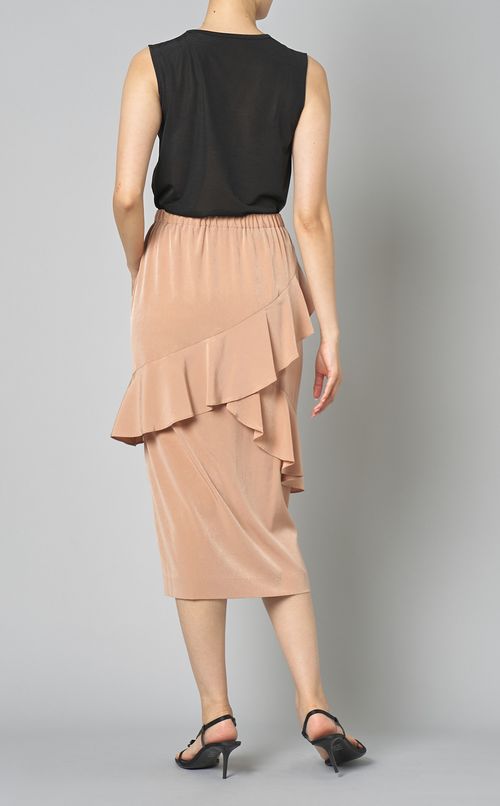 ラッフルギャザースカート