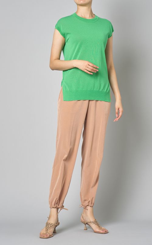 ドロストヘムパンツ