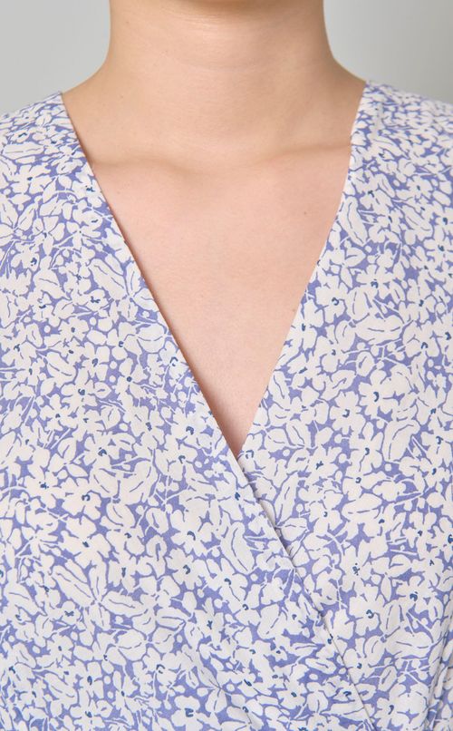 カシュクールウエストリボンワンピース