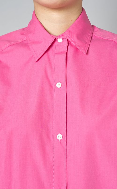 バックボリュームオーバーシャツ