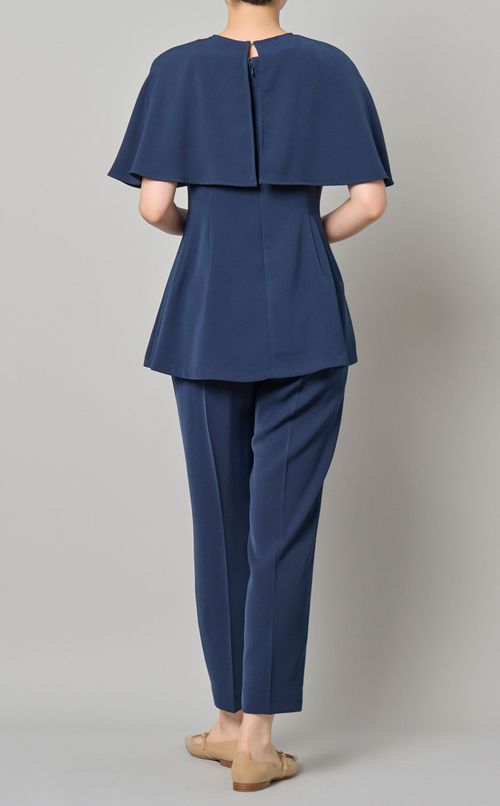 ケープブラウスセットパンツ