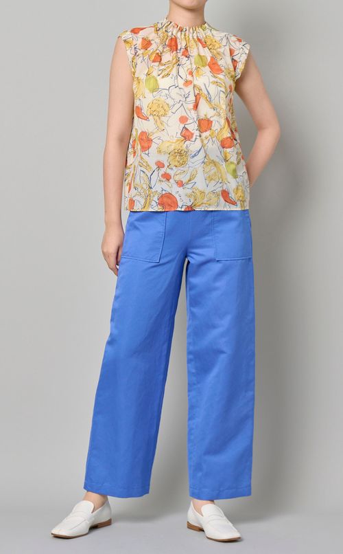 コットンワイドマリンパンツ