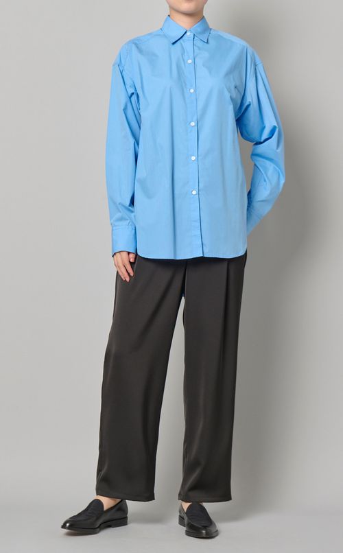 ワイドレッグサテンパンツ