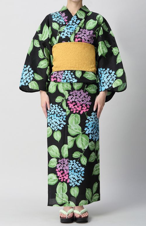 浴衣帯セット紫陽花