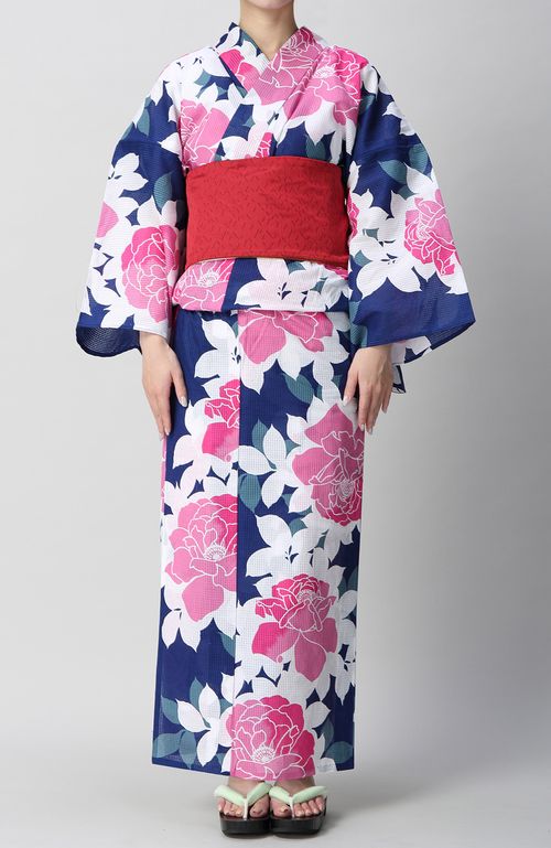 浴衣帯セット牡丹