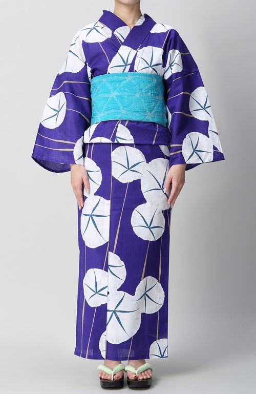 浴衣帯セット朝顔