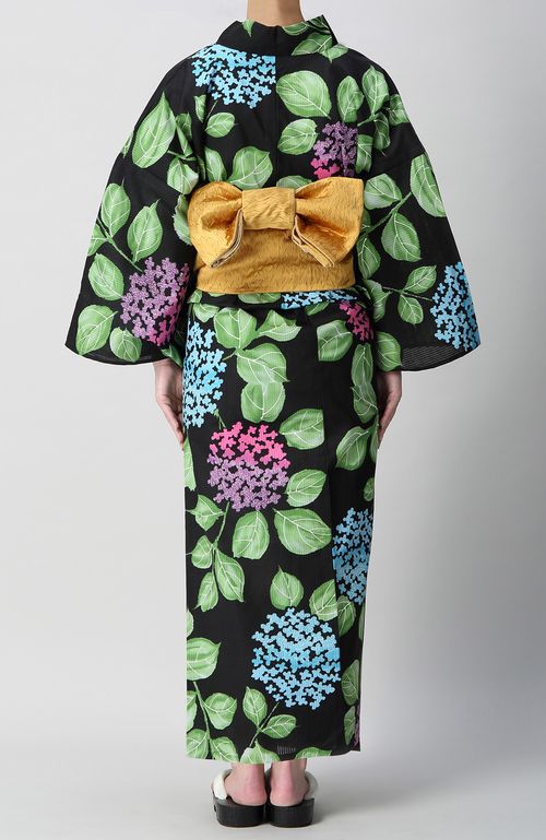 浴衣帯セット紫陽花