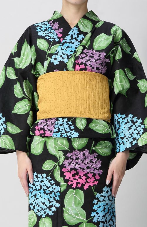 浴衣帯セット紫陽花