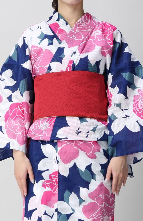 浴衣帯セット牡丹