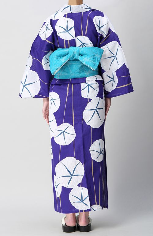 浴衣帯セット朝顔
