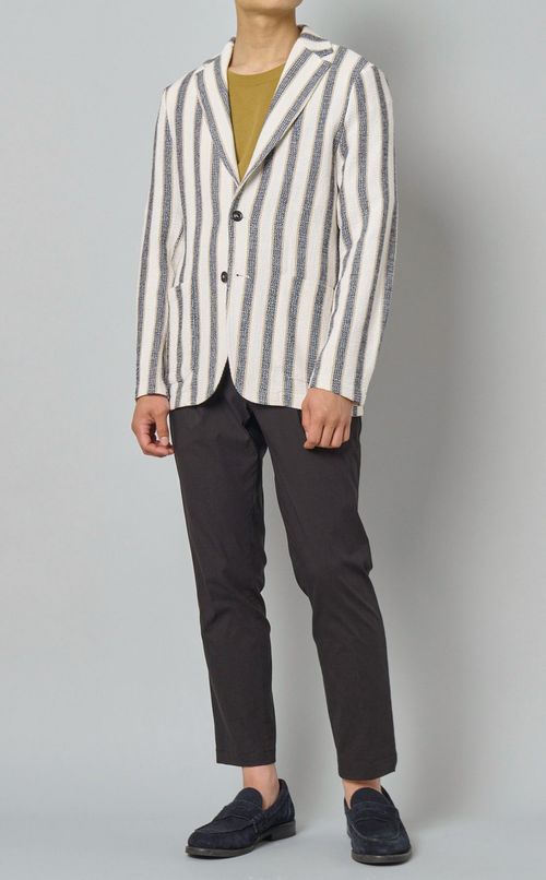 ストライプ2Bジャケット