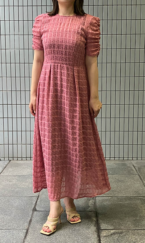 新品☆kaene カエン ドットドビーエプロンドレス ブラック ブラックの