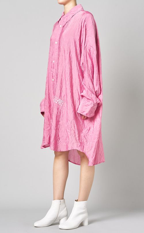 オーバーサイズレギュラーカラーシャツ