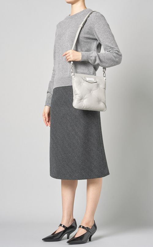 GLAMSLAMフラットショルダーバッグ