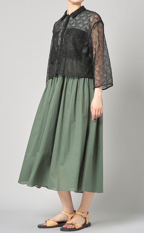 ドッキングティアードワンピース