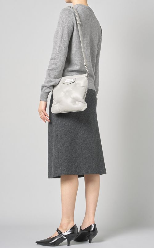 GLAMSLAMフラットショルダーバッグ